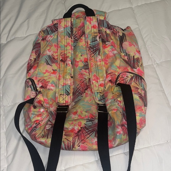 Victoria’s Secret PINK Galaxy Floral Multicolor campus Backpack - Picture 6 of 9